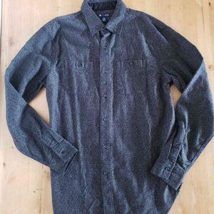 Gap Classic Fit Charcoal Gray Button Down Dress Shirt
